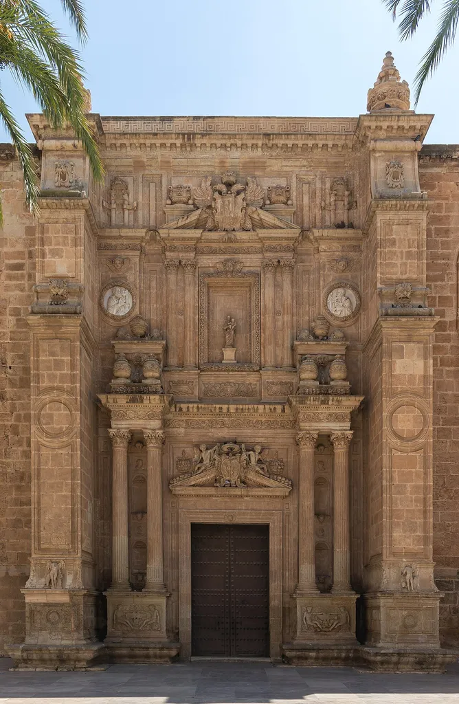 Portal of the Cathedral of Almeria