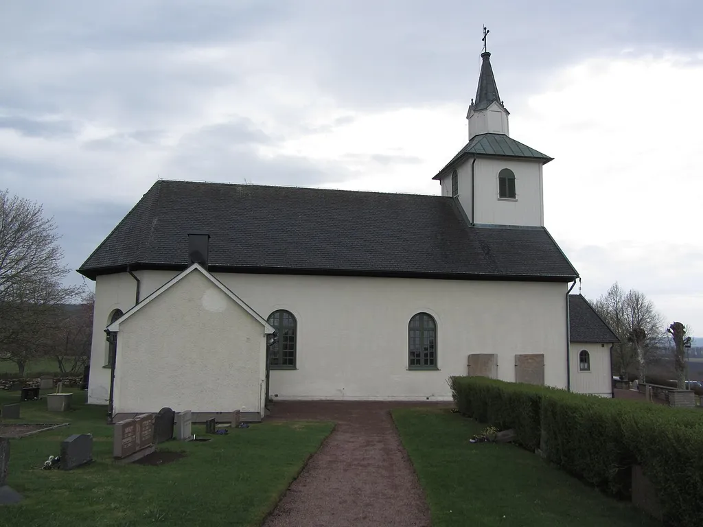Timmersdala kyrka i Timmersdala mellan Skara, Skövde och Mariestad i Västergötland.