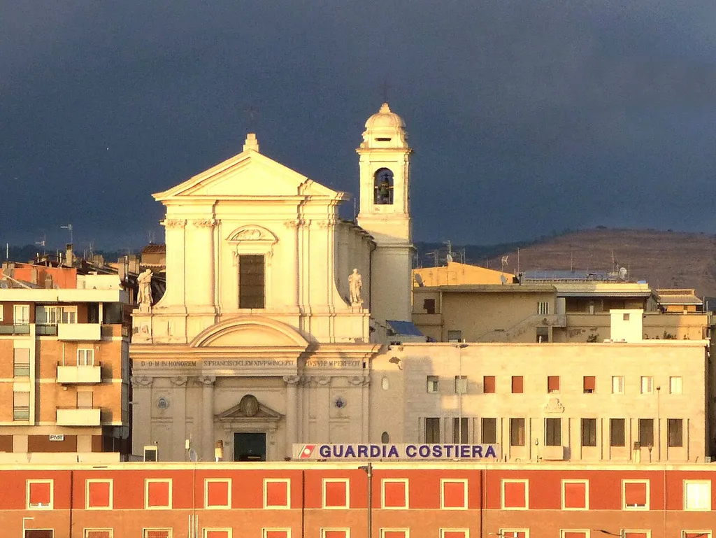 Civitavecchia - la Cathédrale Saint-François d'Assise