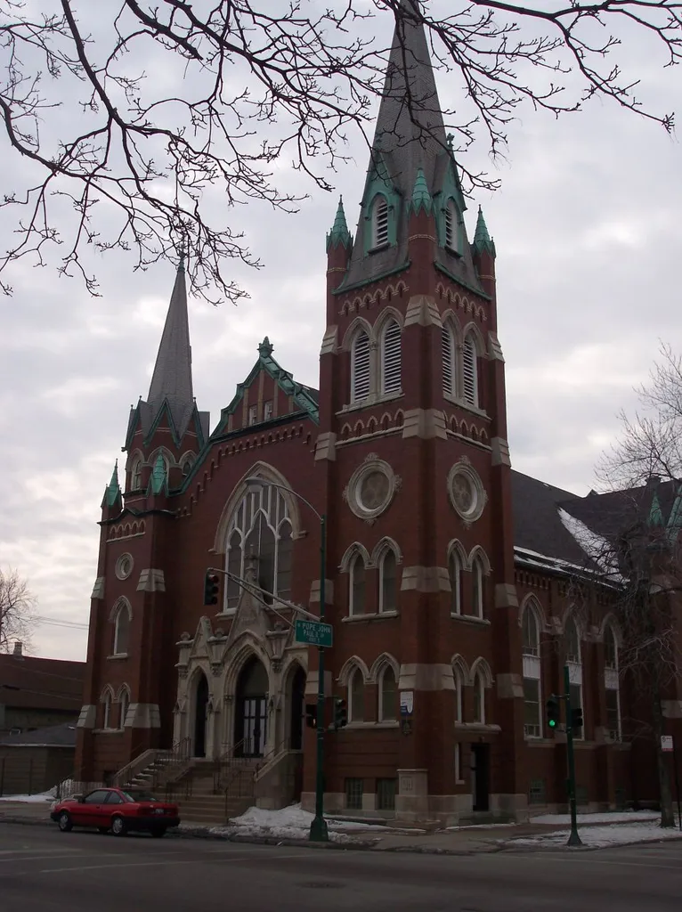 The Peace Lutheran Church at Chicago, United States.Peace Lutheran Church