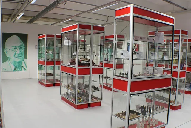 Blick in das Schachmuseum