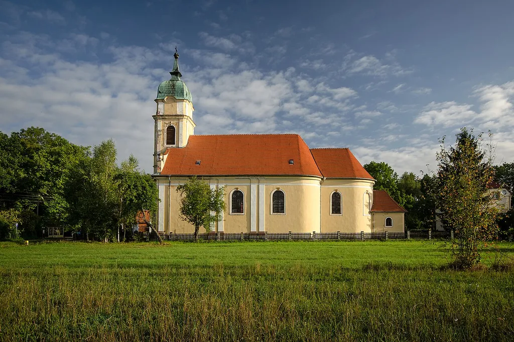 Zimna Woda, kościół par. p.w. Św. Trójcy, 1794-1797