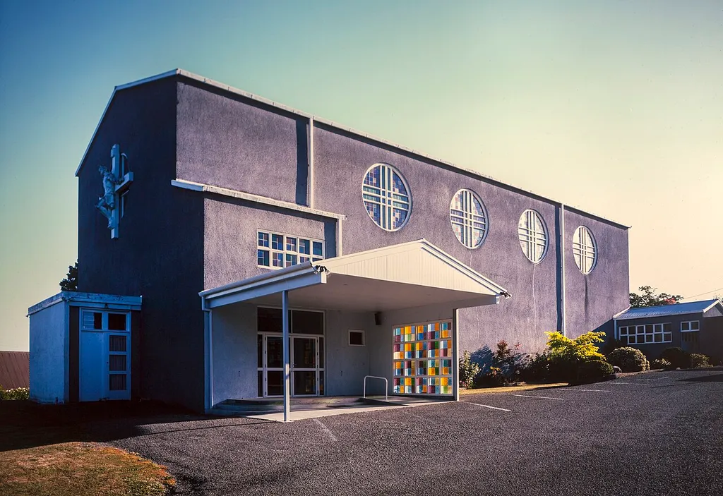 St Mary's Catholic Church,Taihape, designed by Ernst Plischke