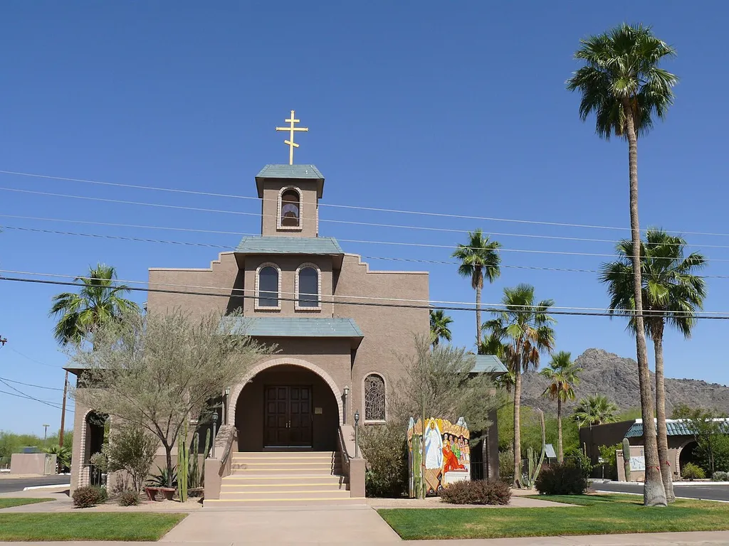 Saint Stephen's Byzantine Catholic Cathedral of Phoenix (Arizona, USA).