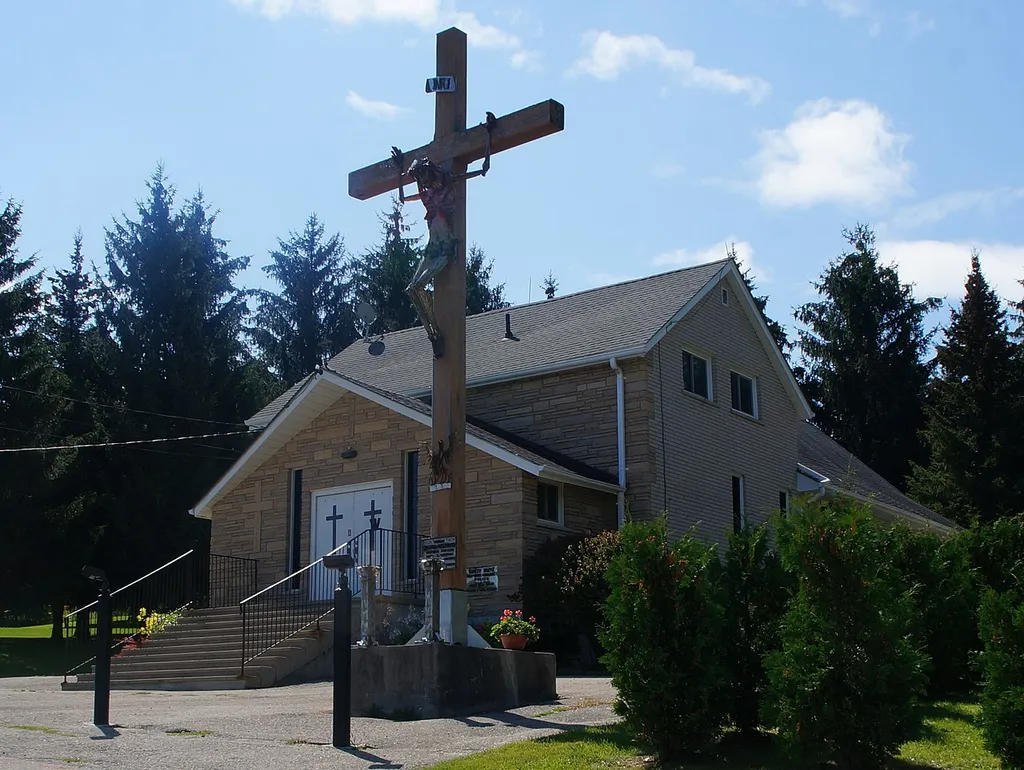 Holy Cross Polish Roman Catholic Church in Woodstock, ON.