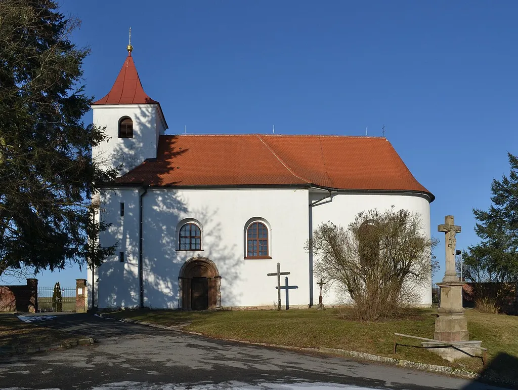 Újezd u Černé Hory - kostel Všech svatých