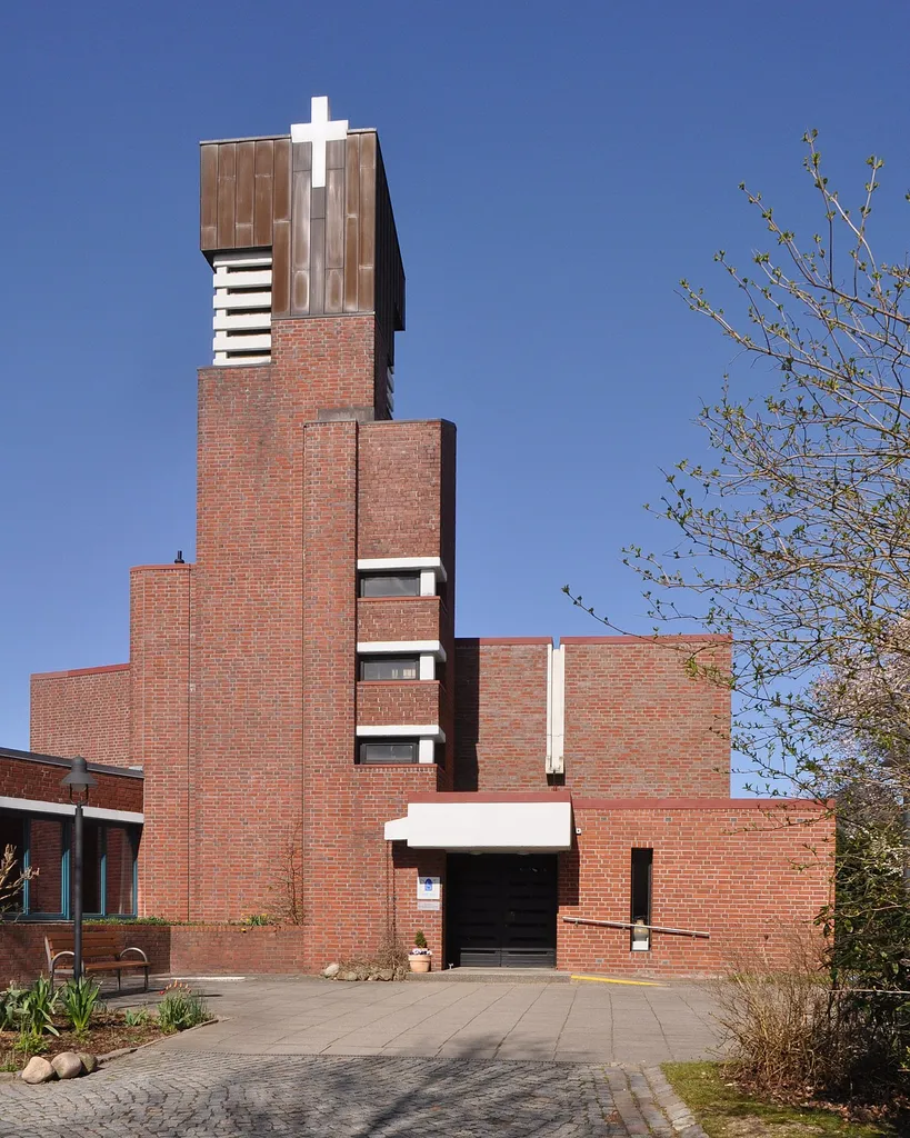 Kirche in Bargfeld, Ortsteil der Gemeinde Bargfeld-Stegen.