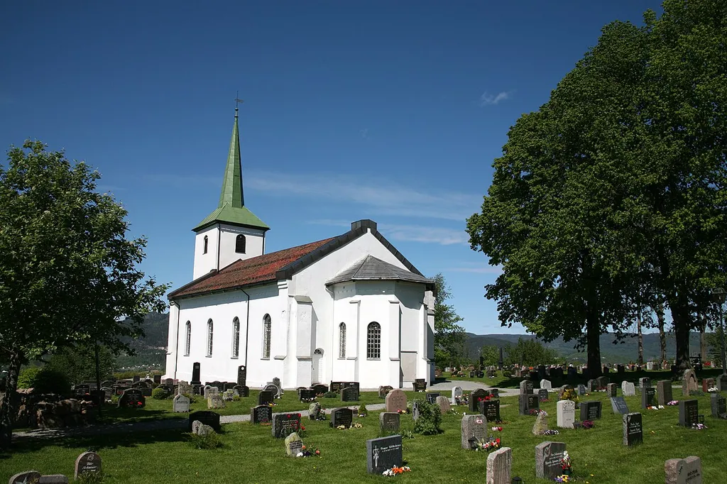 Tranby church, Buskerud, Norway.
