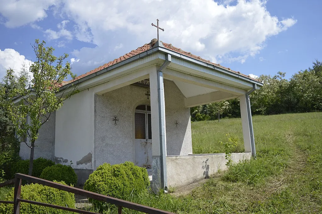 View of the St. George's Church in the village Virče
