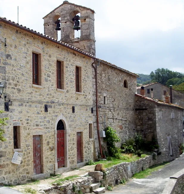 Ex canonica e abside Chiesa della Consolazione Rocchette di Fazio (GR)