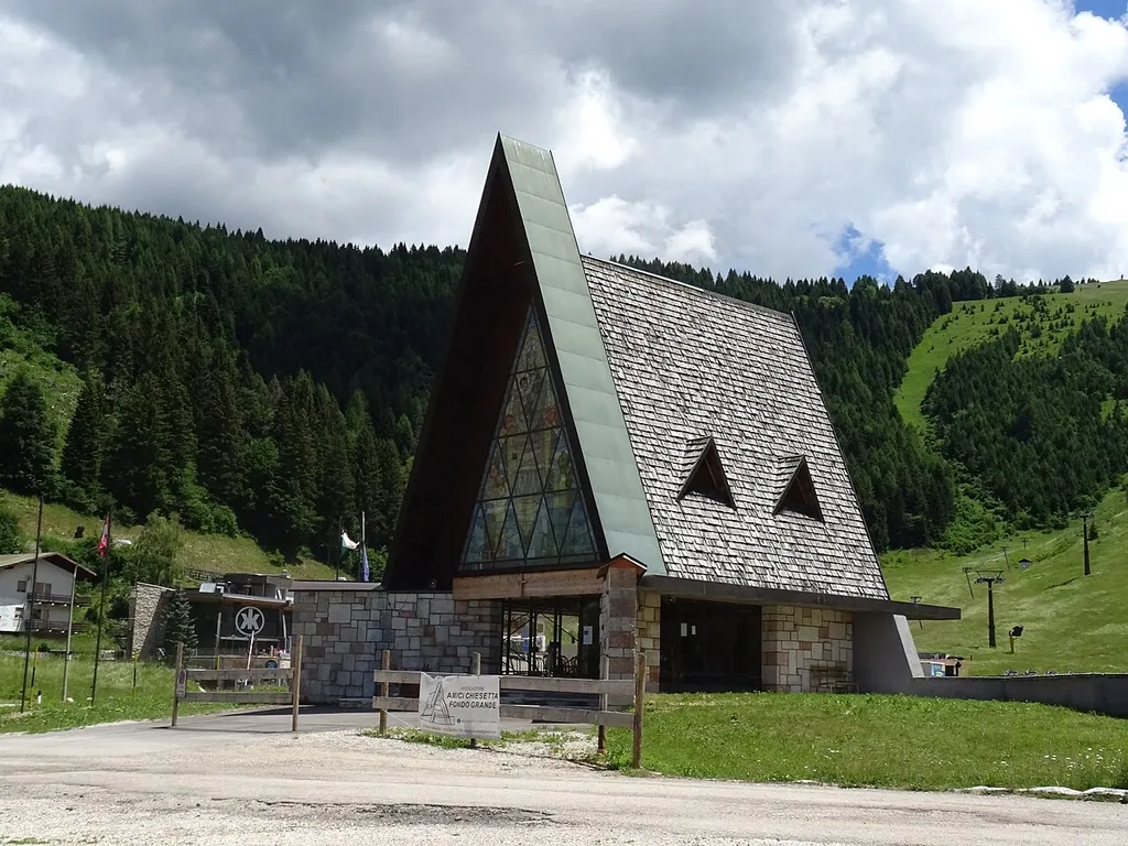 Fondo Grande (Folgaria, Trentino, Italy), Our Lady of Snow church
