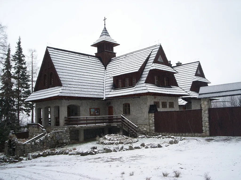 Zakopane, klasztor Zgromadzenia Braci Albertynów na Kalatówkach.