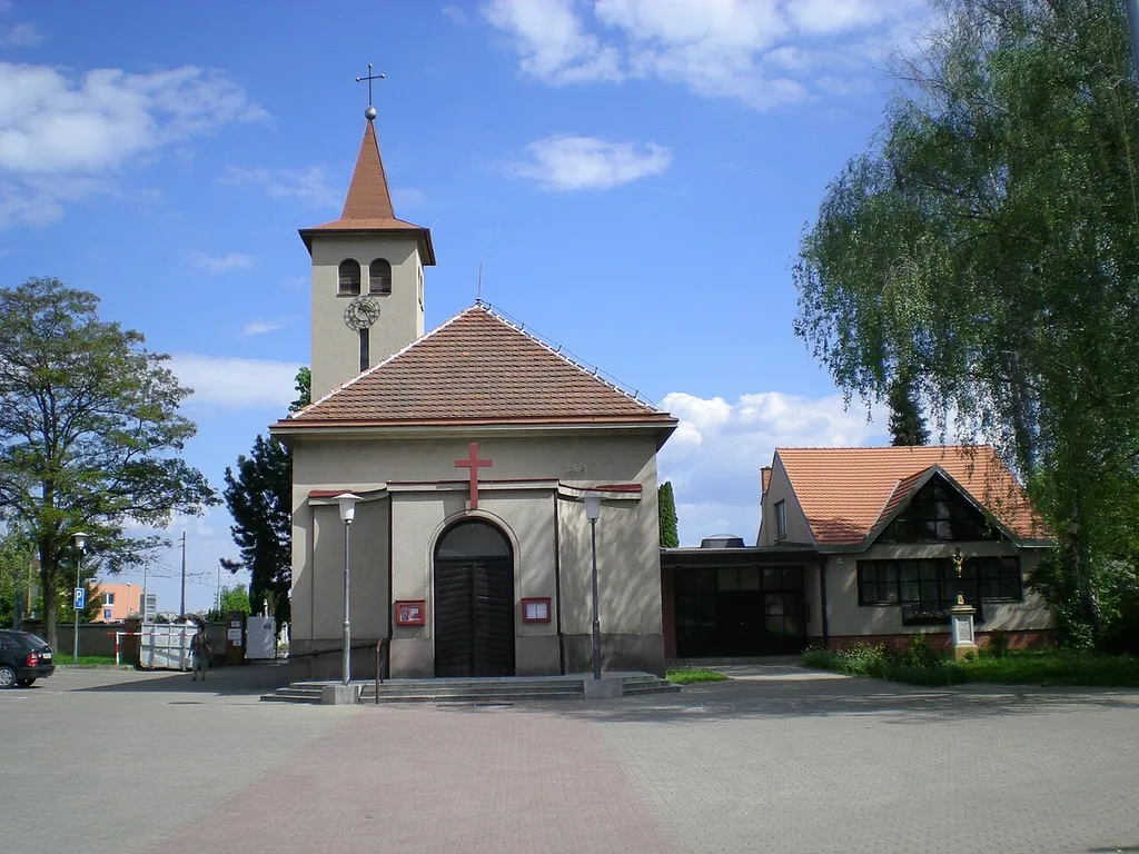 Brno-Slatina - kostel Povýšení svatého Kříže