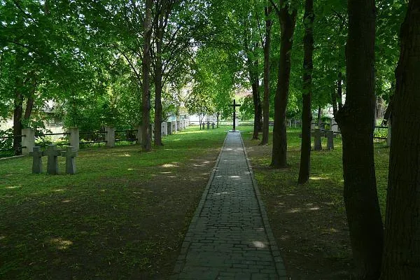 German military cemetery on Ryzka Street, Kyiv