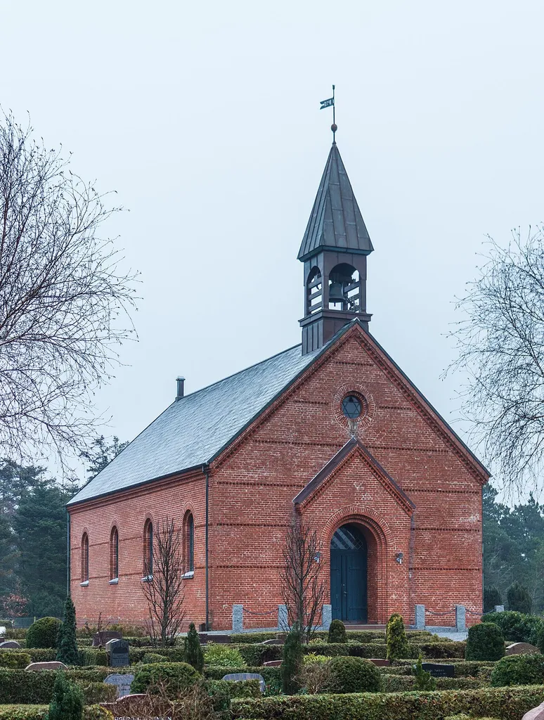 Oksby Old Church, Blåvand-Oksby, Denmark