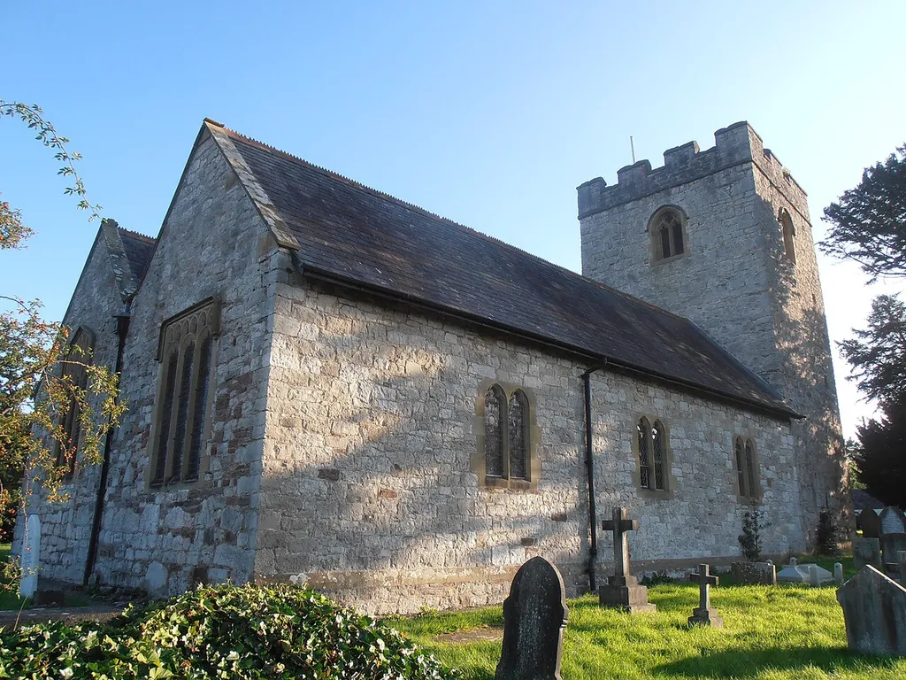 Llanfwrog Church, Ruthin, Denbighshire. Grade ll Listed Building.