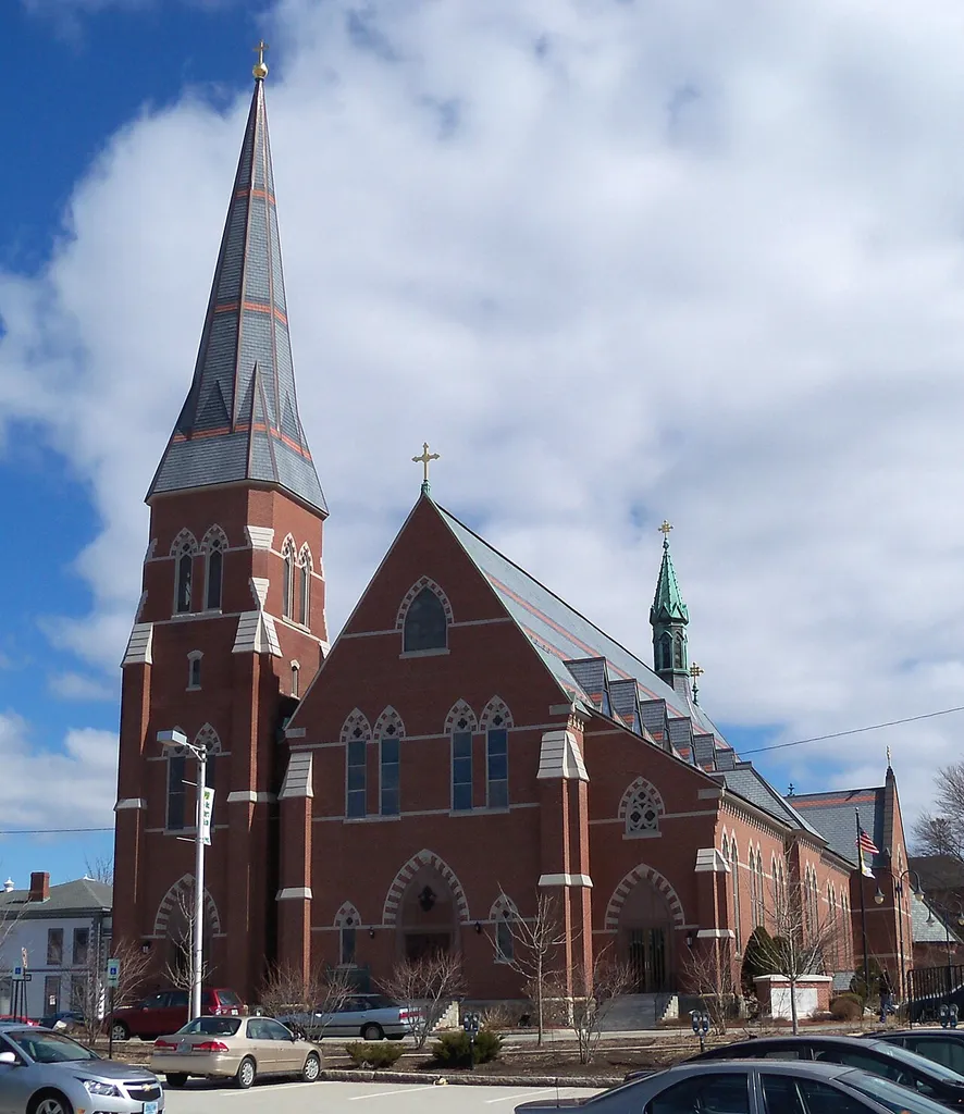 Cathedral of St. Joseph in Manchester, New Hampshire, USA. (Catholic)