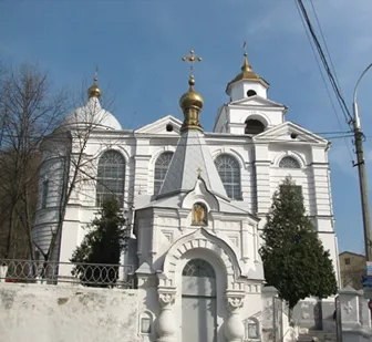 Крестовоздвиженская церковь в Киеве.