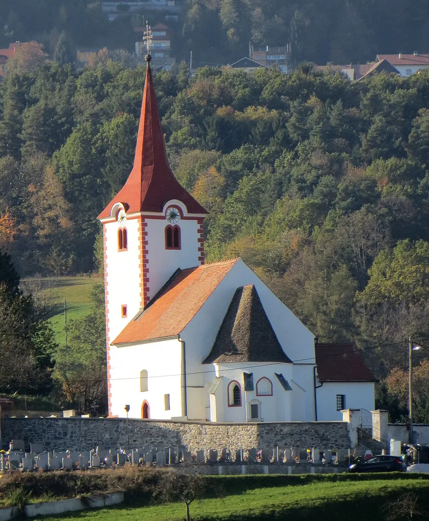 Archangel Michael Church in Razvanje, Municipality of Maribor, Slovenia
