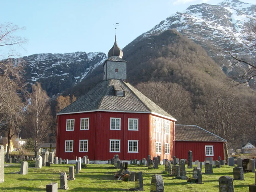 Grytten church, Åndalsnes, in Norway