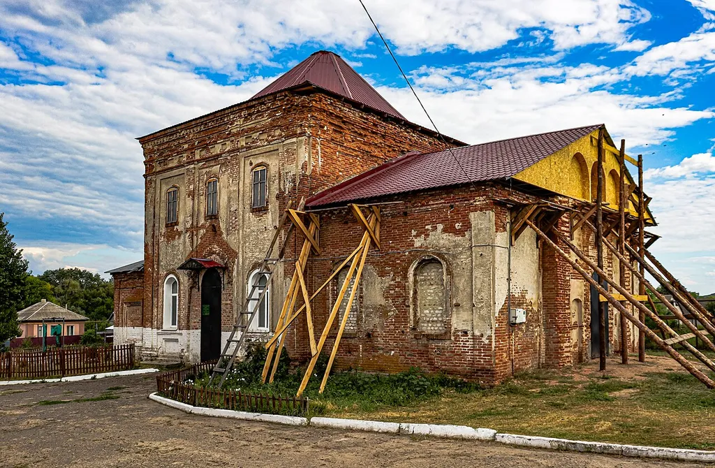 Тихонівська церква (мур.), село Титарівка,