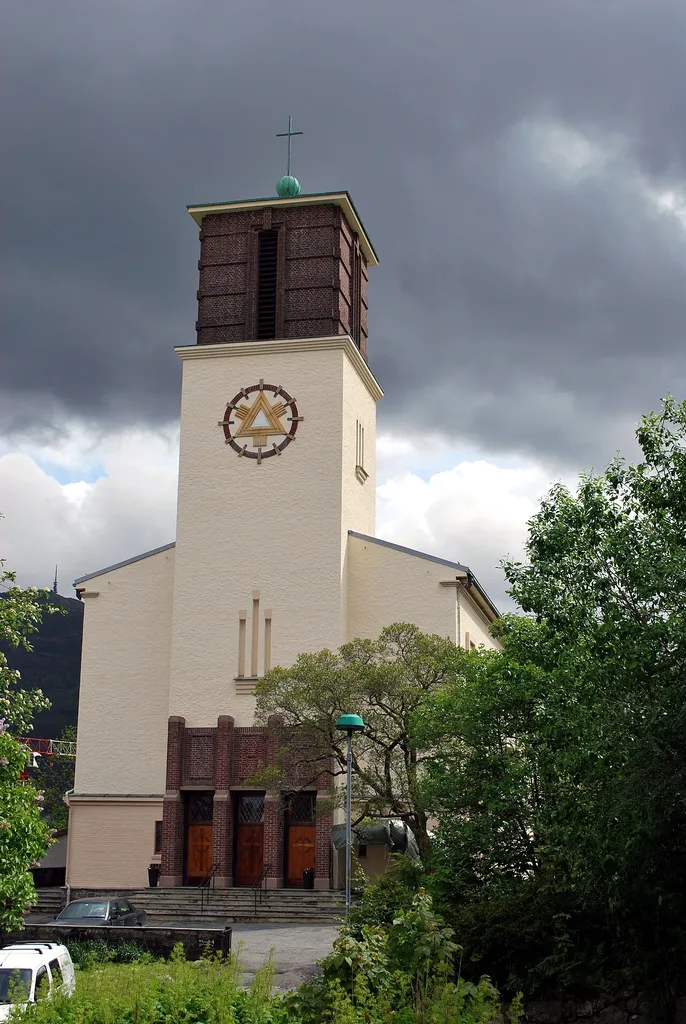 Sankt Markus church at Gyldenpris in Bergen.