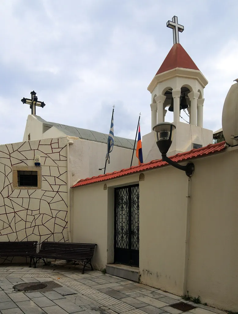 View of the Armenian church of Heraklion, dedicated to saint John.