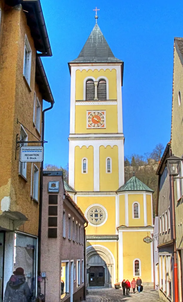 Deutschland, Bayern, Regierungsbezirk Oberpfalz, Gemeinde de:Burglengenfeld, Stadtpfarrkirche St. Vitus