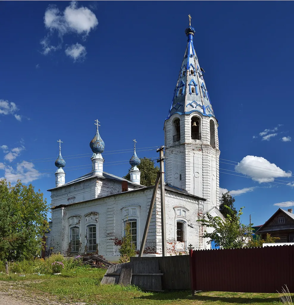 Church of the Protection of the Theotokos, Timiryazevo, Ivanovo oblast, Russia
