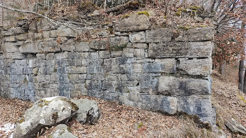 Ruine Schadburg - nordöstliche Blickrichtung
