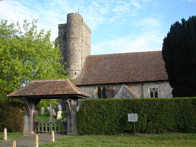 Swingfield Church St Peter's church at Swingfield that has connections to the Knights Templar. This 12th Century church is now redundant.