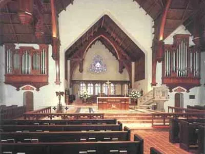 Interior of St. John's Cathedral, Jacksonville, Florida