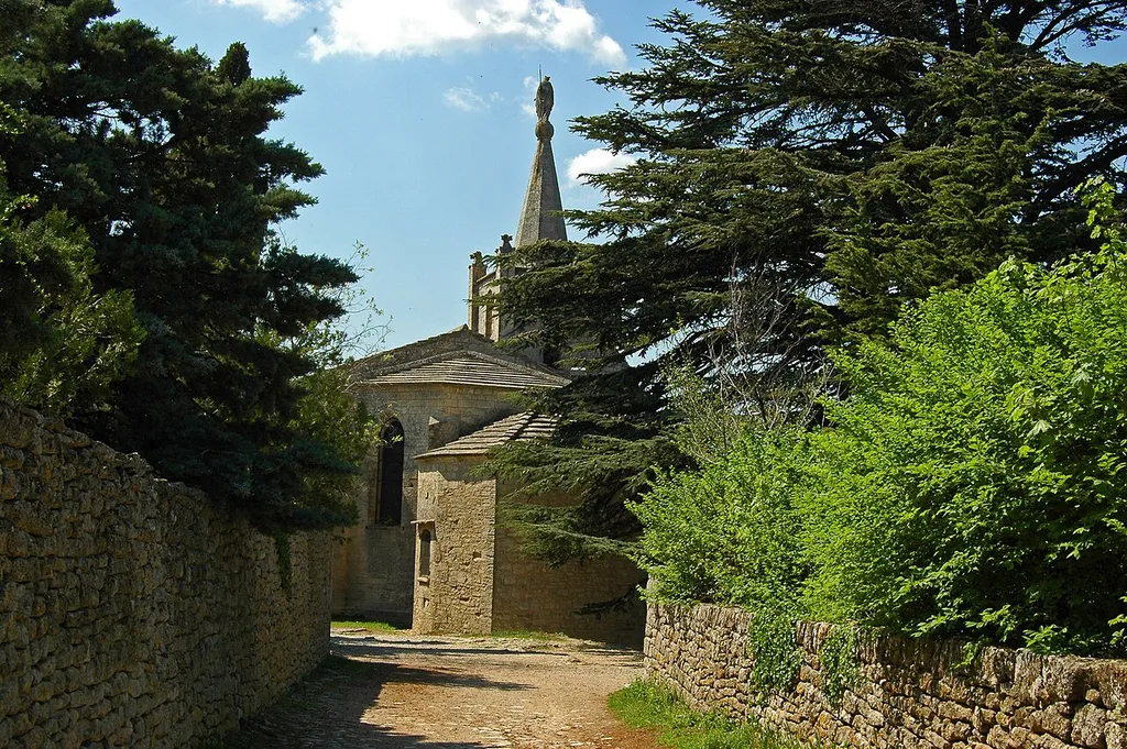 Église haute de Bonnieux classée monument historique