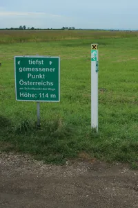 lowest point of Austria