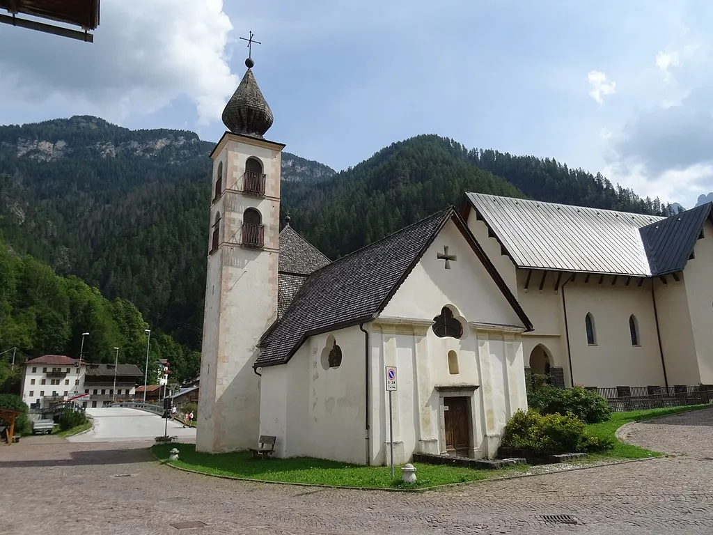 Santa Maria delle Grazie (Rocca Pietore, Veneto, Italy), Our Lady of Graces old church