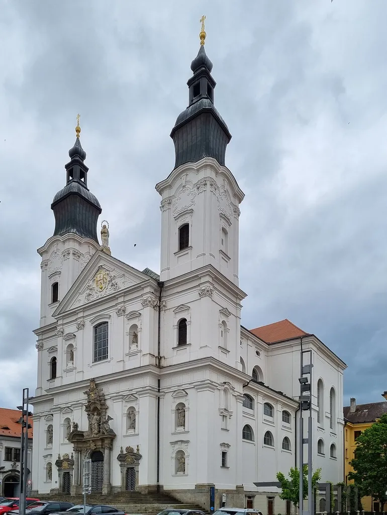 Jesuit church of the Immaculate Conception of the Virgin Mary and Saint Ignatius in Klatovy.
