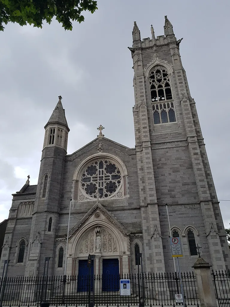 Front view of St. Mary's Church, Haddington Road.