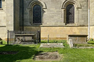 Two Chest Tombs To The South Of The Nave Of The Church Of The Holy Trinity