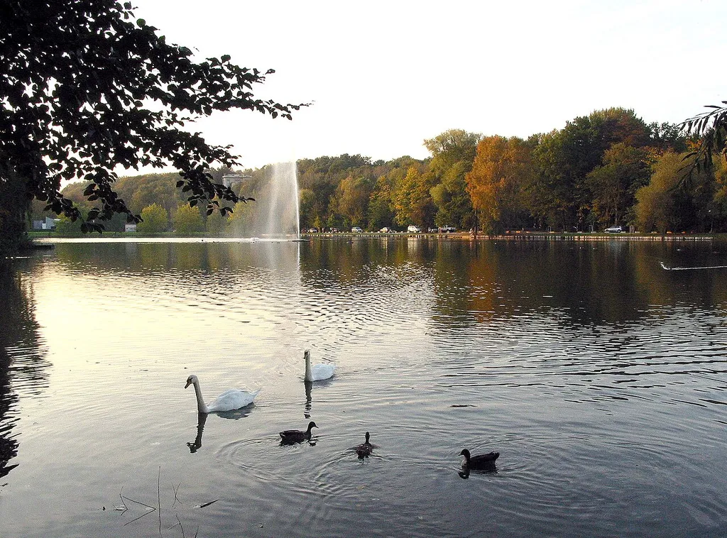 Genval (Belgium), the lake.