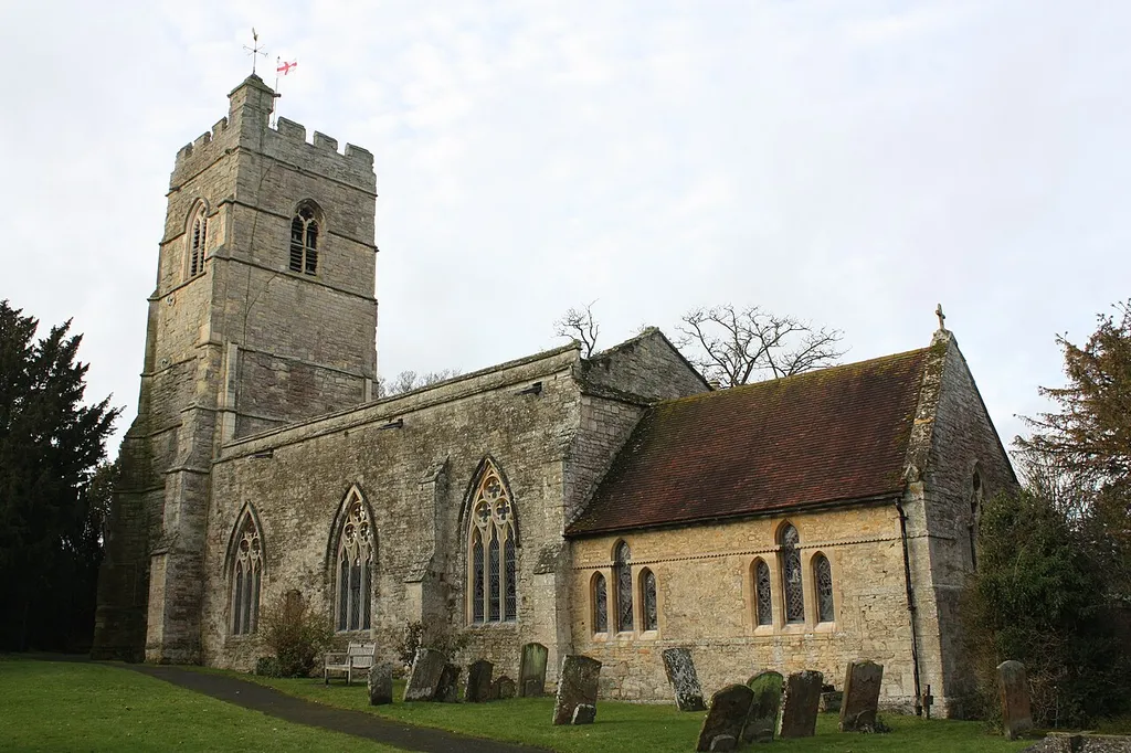 Parish church of SS Peter and Paul, Cosgrove, Northamptonshire, seen from the southeast