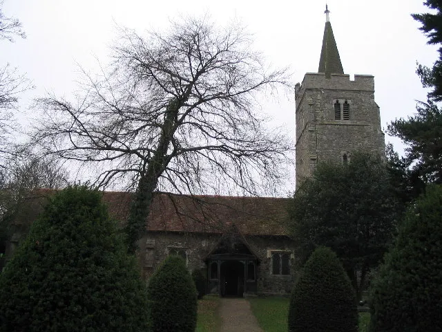 St. Mary's Church, Runwell. Majority of the church was built in the 15th century