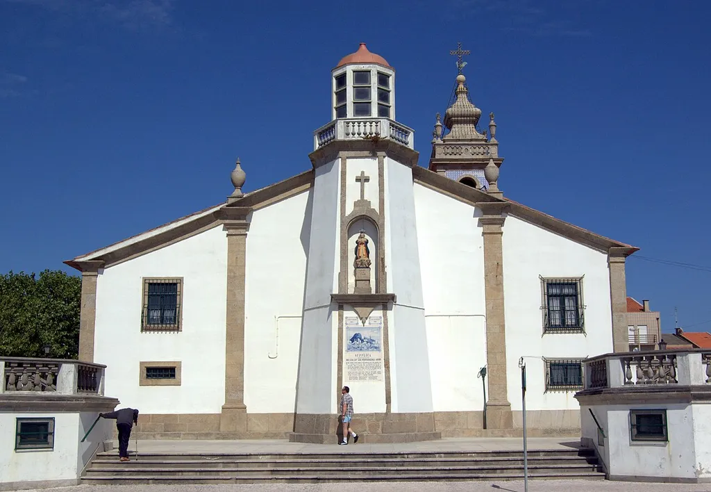 Farol da Lapa na Póvoa do Varzim, Portugal.