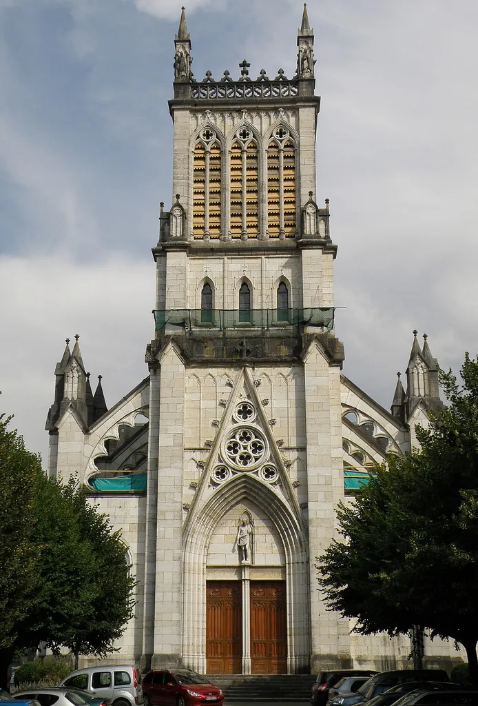 Belley, ville (sous-préfecture) du département de l’Ain (région Rhône-Alpes, France). Cathédrale Saint-Jean-Baptiste.