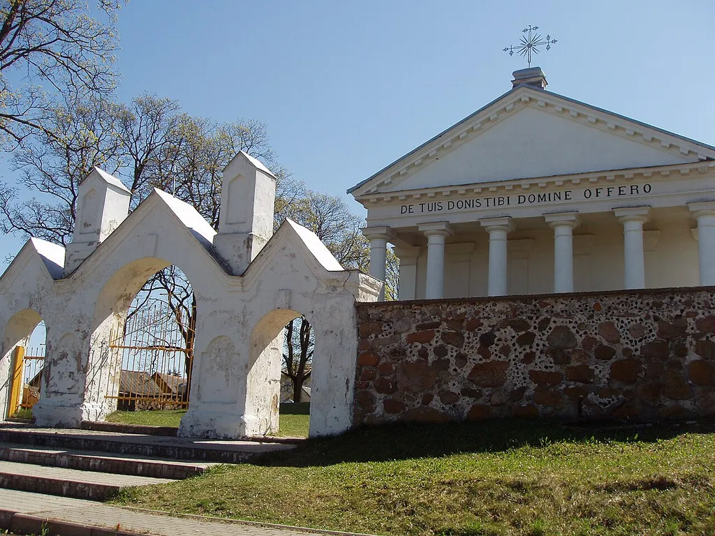 Church of Onuškis, Dzūkija, Lithuania