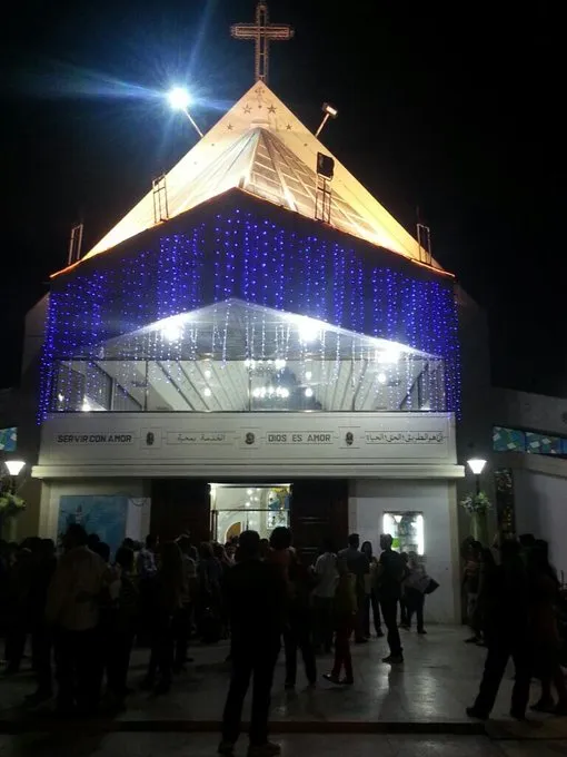 Catedral durante las misas de aguinaldo