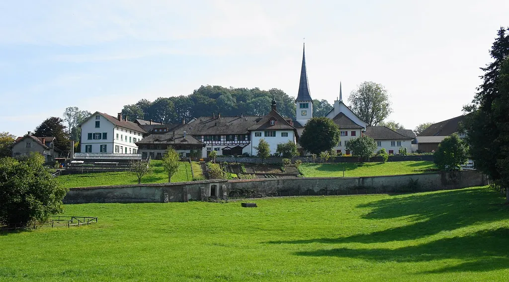 Kloster Magdenau, aussen, von Westen