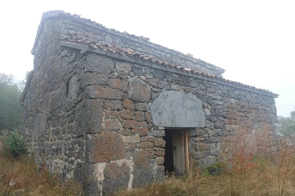 Revazasheni Church – monument of Georgian Architecture in Georgia, in Mamula village, Dmanisi Municipality. The building is a large basilica of VIII-IX centuries.
