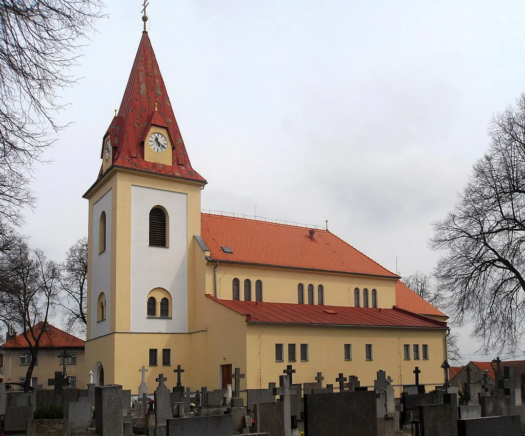 Church of Saint John the Baptist, Vysoké Popovice, Brno-Country District, Czech Republic