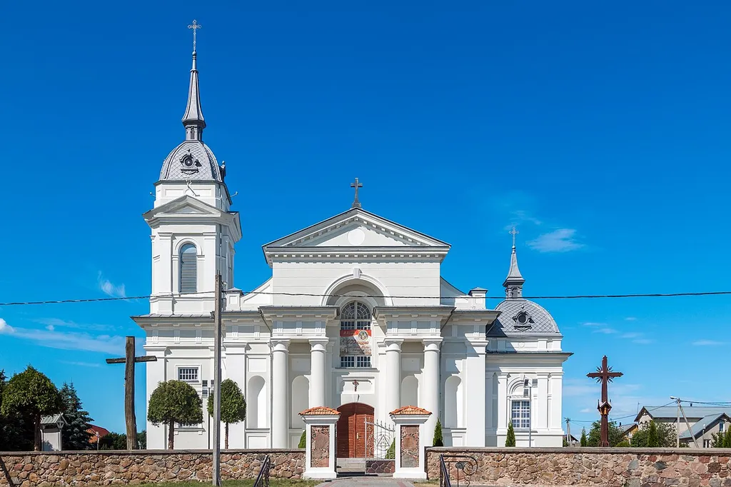 Holy Trinity church, Indura, Hrodna Region.