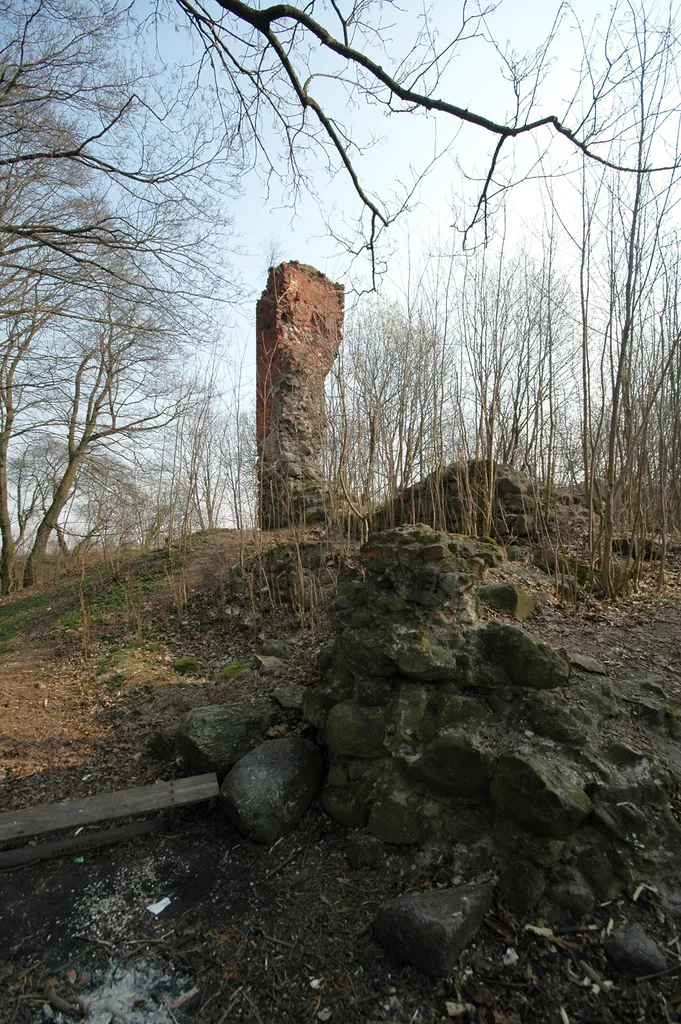 Szestno - pozostałości zamku zakonnego (zabytek nr A-553)